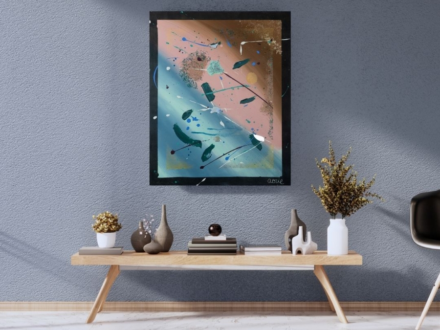 SOLAE ACHAT TABLEAU PEINTRE ABSTRAIT SPIRITUEL : AORIE